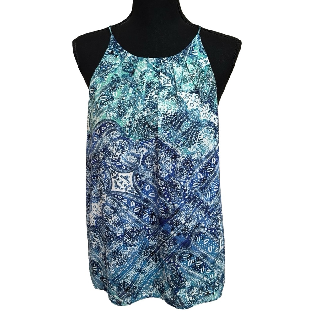Violet + Claire Teal/Blue Top